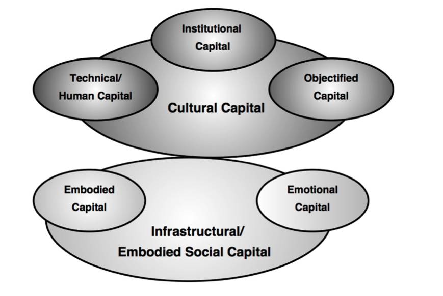 Figure 2: A disaggregated conception of social capital (Source: Phillips, forthcoming)